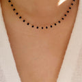 Wholesale alloy zircon necklaces - new european and american cross-border styles, minimalist luxury, unique jewelry for women, simple, fashionable, and versatile clavicle chains