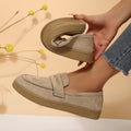 plus size spring autumnew arrival loafers women's round toe flats slip-on lazy exportfashionflats wholesale