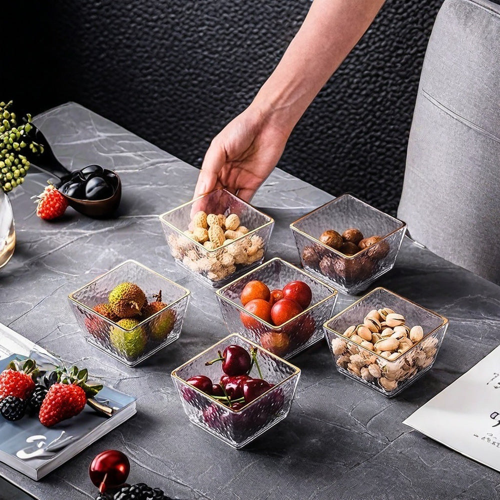 Plastic fruit plate divided fruit plate commercial club hotel foot bath bar thickened and resistant to falling snacks dried fruit snack plate