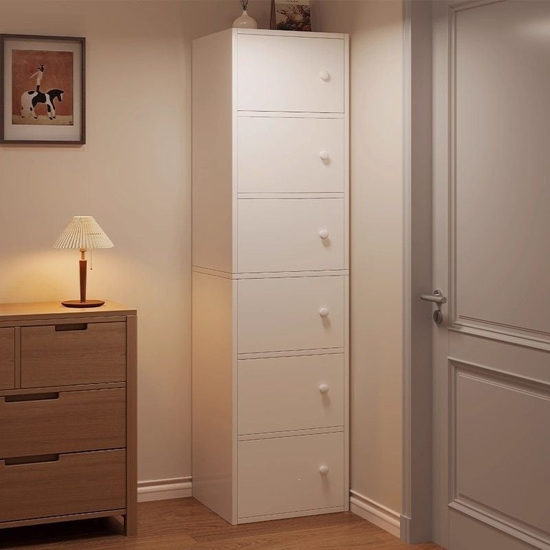 Chest of drawers storage cabinet bedroom storage cabinet narrow vertical cabinet storage drawer cabinet living room wall floor-standing bed end cabinet