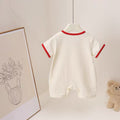 Summer baby romper newborn cartoon outfit bodysuit unisex infant cute short sleeve going out clothes summer