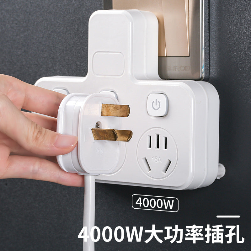 10a to 16a air conditioner dedicated power socket adapter plug, 16a large three-prong water heater high-power converter