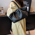 large-capacity tote bag for women 2025 autumn new arrivaltrendyeasiest for matchniche style shoulder bag classy texture armpit bag