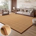 Thickened rattan mat, living room carpet, bamboo woven japanese style tatami mat, summer mat floor mat