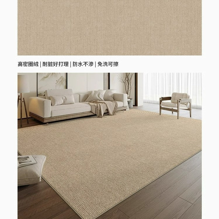 Carpet living room  new chinoiserieaccessible luxuryclassycasual sofa coffee table stain-resistant no-wash floor mat room fall and winter