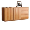 Solid wood sideboard floor-standing wall storage cabinet living room tea cabinet kitchen storage cabinet for homecasual storage cabinet