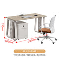 Shengli employee desk and chair combination computer desk and chair casual modern staff desk workstation card slot
