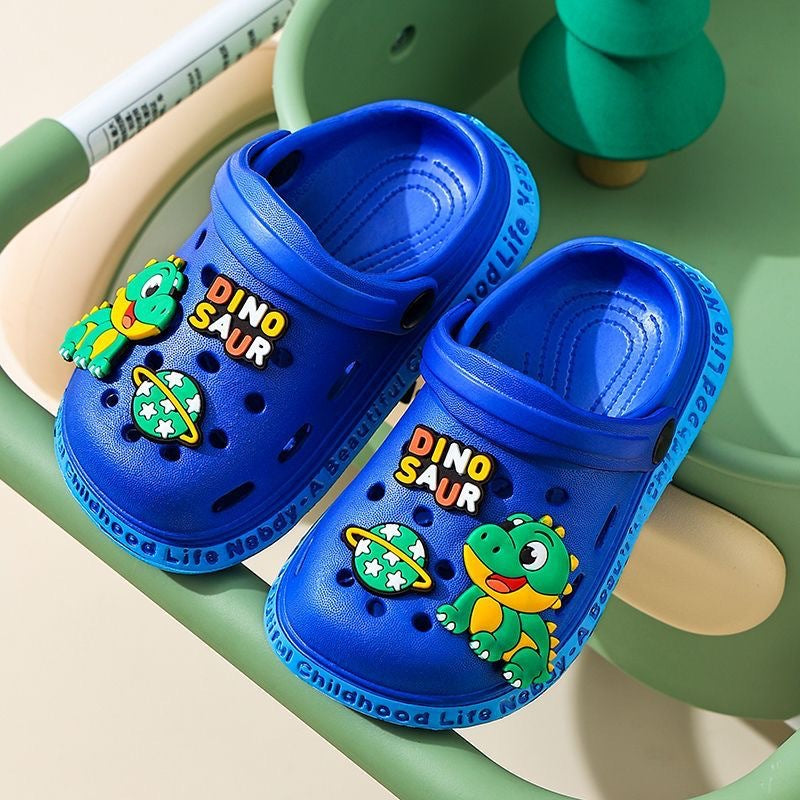 Eva kids' clogs - summer indoor anti-slip cartoon sandals for girls and boys (toddler to big kid sizes) - perfect for outdoor wear and beach fun