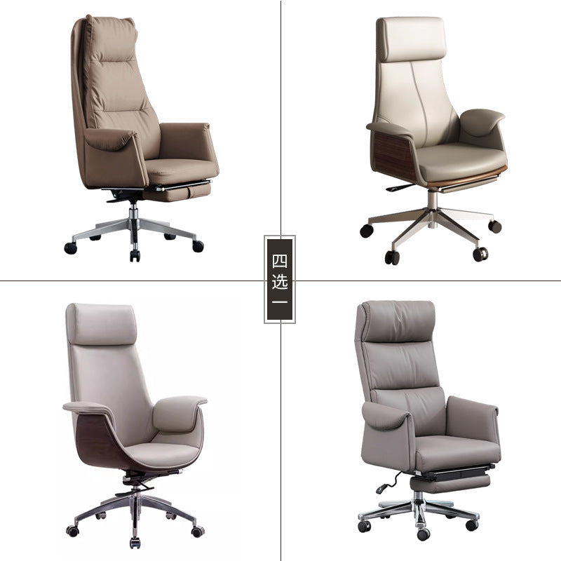 President's desk, executive desk, ceo desk, minimalist luxury chairman's office furniture, high-end office desk and chair set