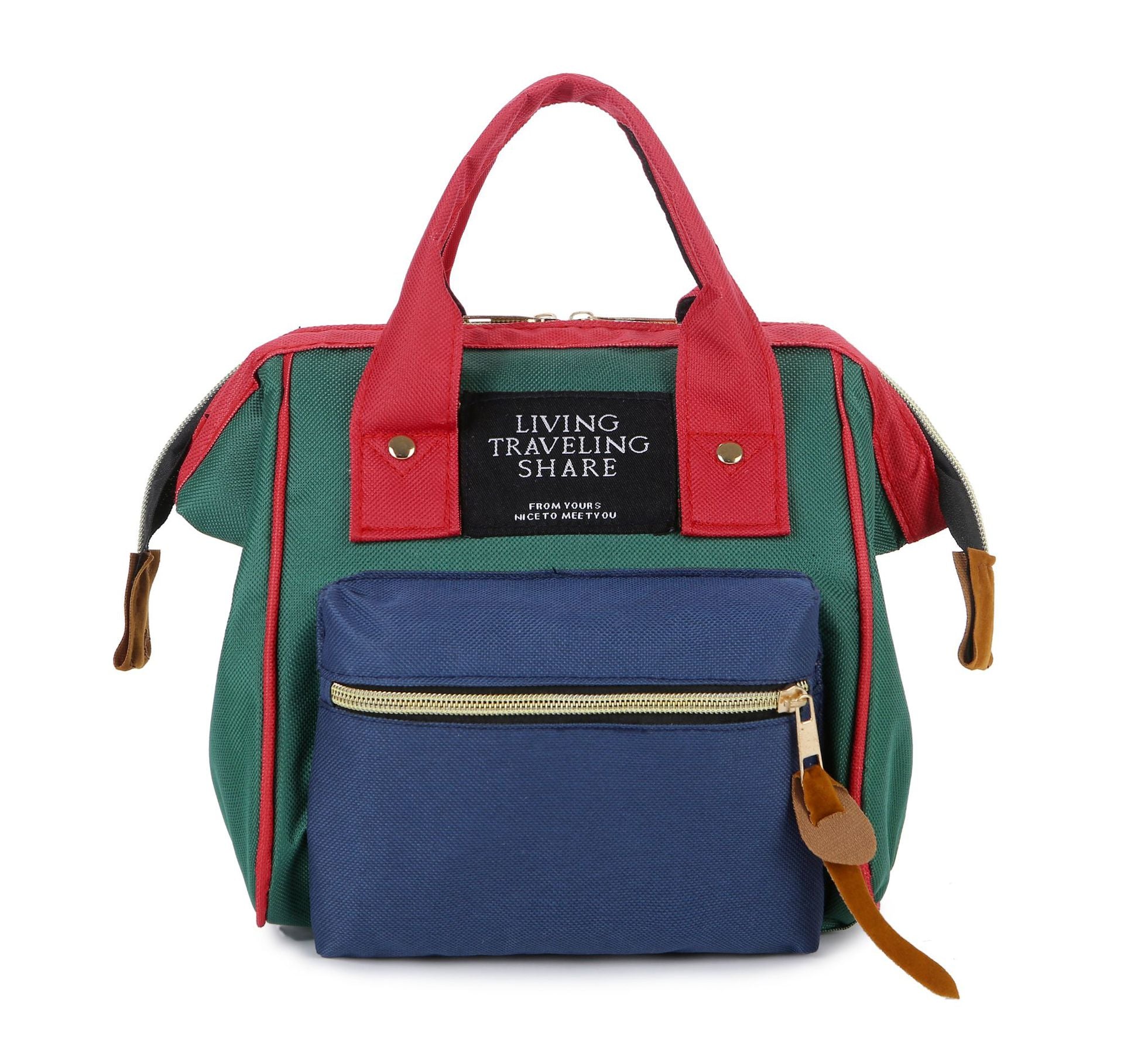 Small mother and baby bag fashionable and lightweight Oxford cloth backpack 2025 new mommy bag portable small bag wholesale