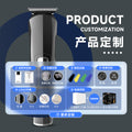 wholesale all-in-one electric hairdressing set body hair shaver digital display electric clipper oil head engraving clipper