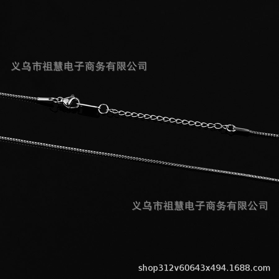 40cm+7cm women's clavicle chain minimalist snake water wave multi-style necklace chain 925 sterling silver unisex