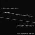 40cm+7cm women's clavicle chain minimalist snake water wave multi-style necklace chain 925 sterling silver unisex