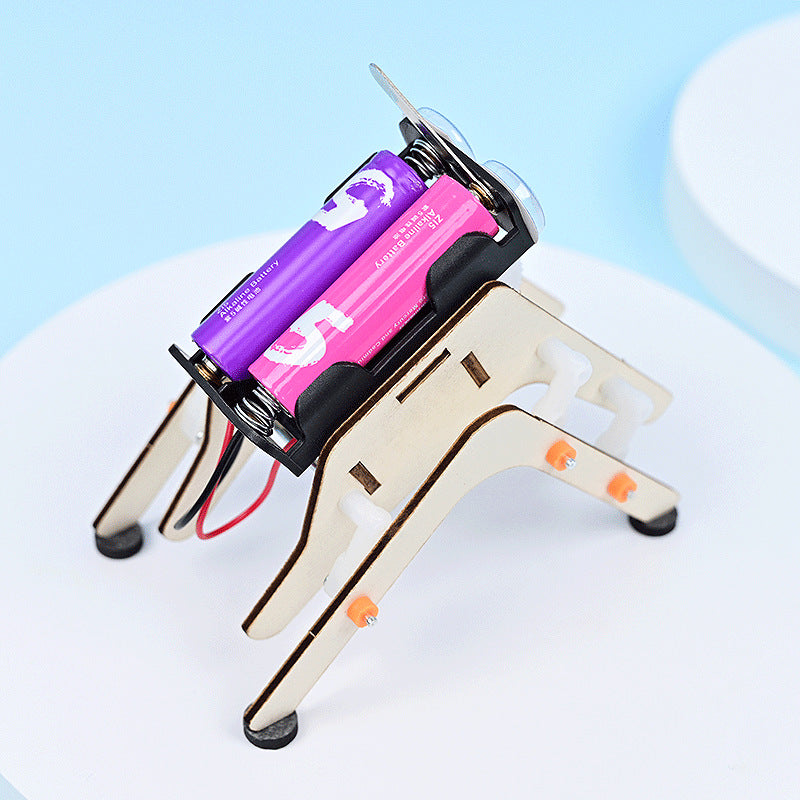 Spider bionic robot puzzle technology small production children's science and technology festival science small experiment homework material package new
