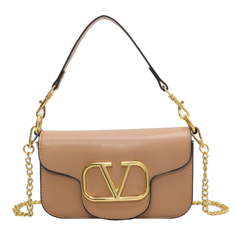 Zhao lusi's same style bag for women new arrival 2024 small square bag net cross-border crossbody women's letter crossbody bag