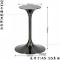 Black titanium round brushed chassis diameter 350