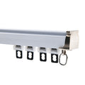 【g202】aluminum alloy electrophoresis ultra-thick peak wall thickness 2.0 silent curtain track slide curtain rod guide rail