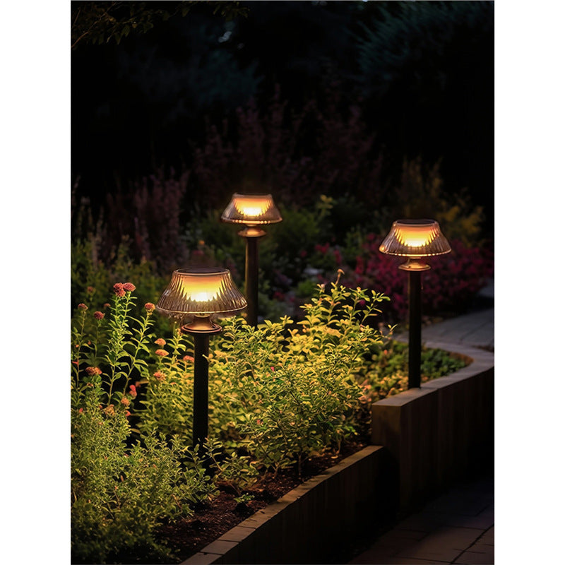 Outdoor waterproof led solar ground lights - perfect for lawns, villas, gardens, and landscape lighting