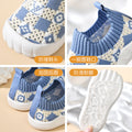 Baby mesh shoes breathable mesh sneakers kids flyknit casual shoes infant soft bottom toddler shoes kids shoes