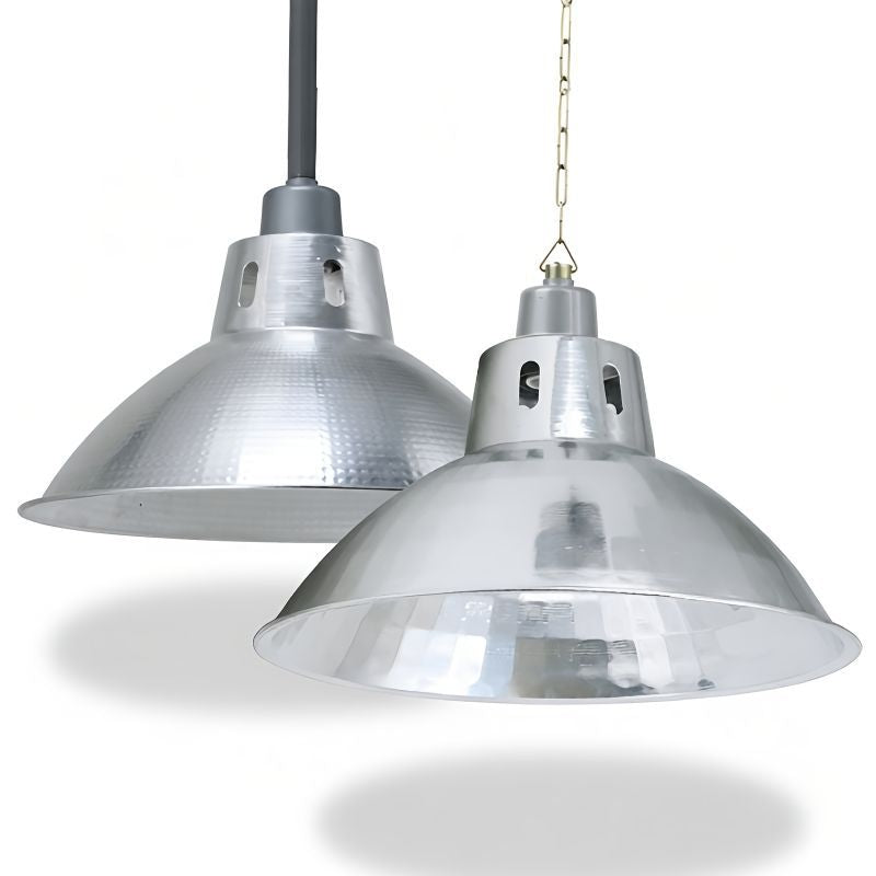 Industrial led pendant light for factories, warehouses, and workshops - suitable for dance studios, workshops, factories, and warehouses - includes lampshade, wall sconce, and housing
