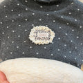 Autumn winterk-stylegirl trendy sweatshirtlong sleevestops baby three-layer quilted thickened cotton coat kids children's clothing thick
