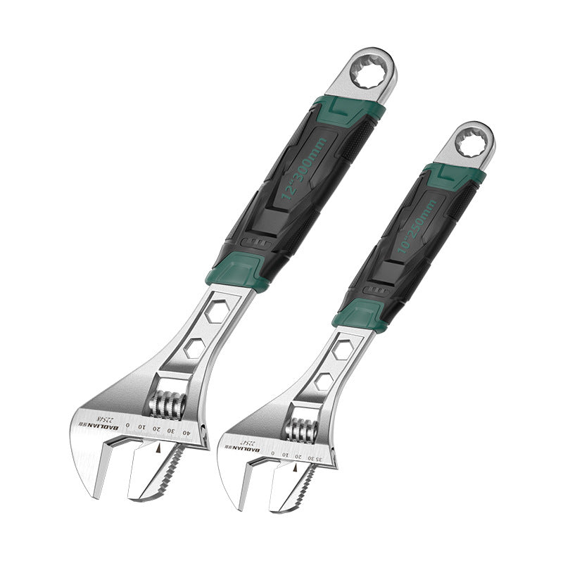 Adjustable wrench tool suit universal adjustable hard hardware complete multi-function large opening premium wrench complete set