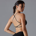 European and american seamless yoga bra - quick-dry, sweat-wicking, compression sports bra - running, fitness, tank top, beautiful back yoga top for women