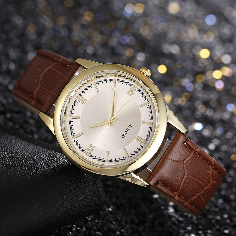wish fashion business watch men's belt quartz watch men's watch casualmenwatchcasualfashion