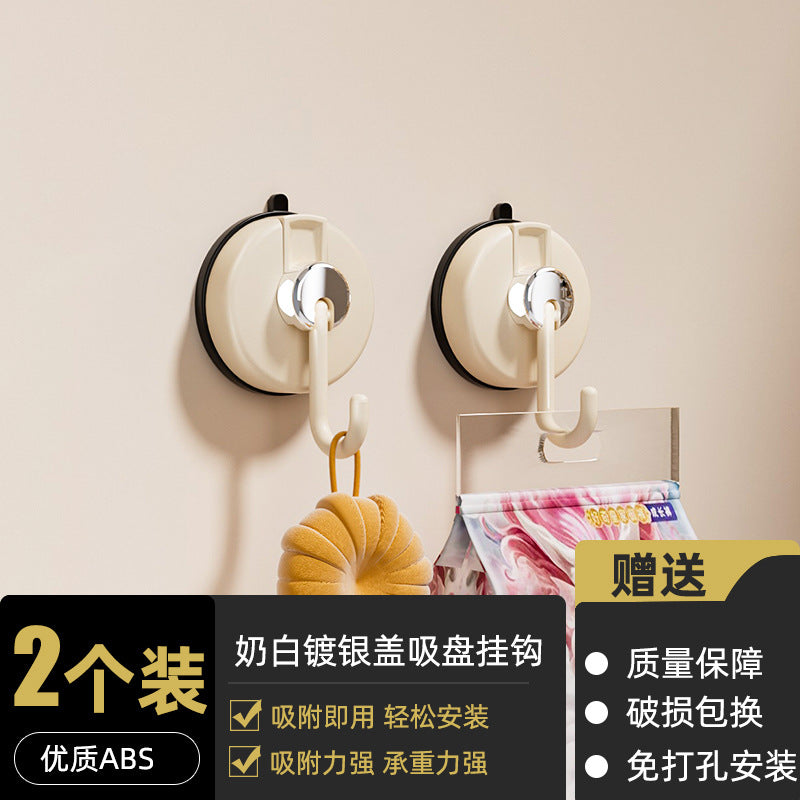 Suction cup hook vacuum strong traceless storage punched for home bathroom kitchen hanging wall hanging jewelry sticky hook