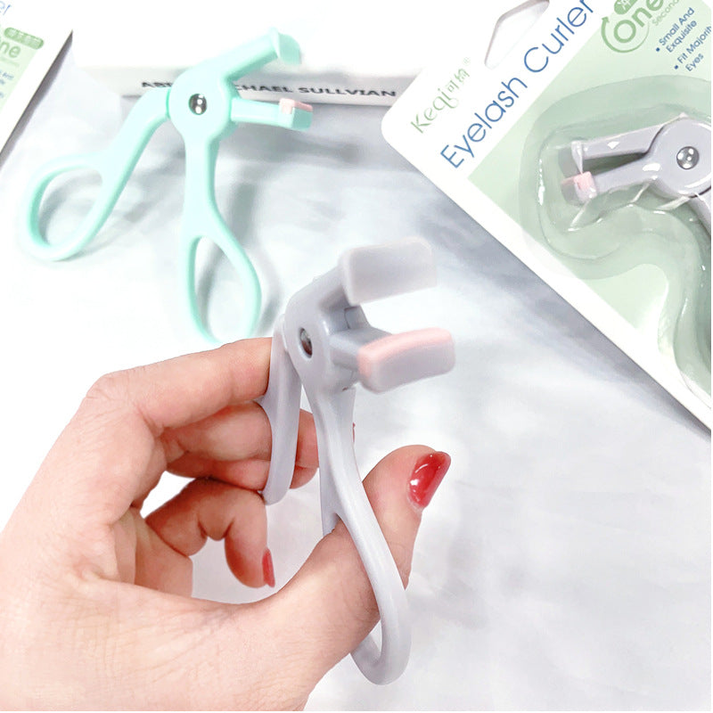 Curling eyelash curler oem novice does not clip meat long-lasting hair-styling partial eyelash curler auxiliary processing personalized