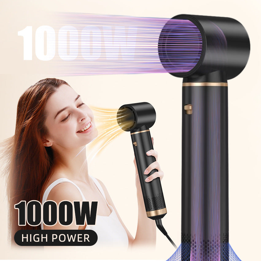 Cross-border 5-in-1 hair dryer, multi-functional hair dryer, curling iron, straight hair comb, European and American electrical hot air comb.