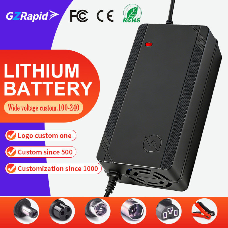 60v30-35ah spot cross-border foreign trade electric battery car charger 72v20ah smart battery charger