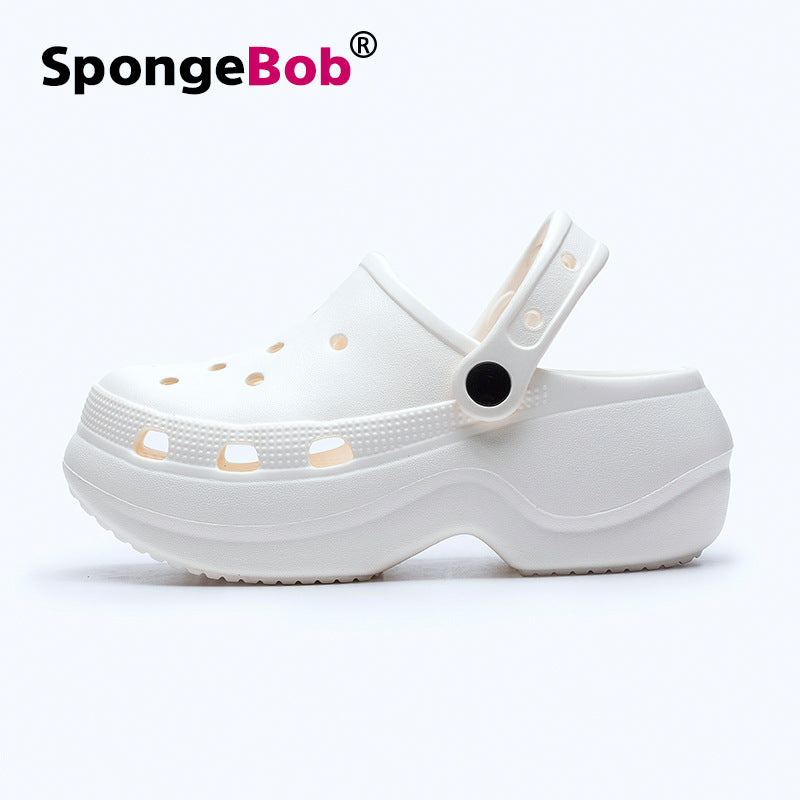 Women's clogs - new summer collection: thick-soled, anti-slip beach sandals with closed toe for adults. perfect for the beach and everyday wear