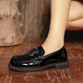 spring/autumn new arrivals: thick-soled loafers for cross-border e-commerce. plus sizes available. price difference of $0.50. wholesale options available. dropshipping to  and