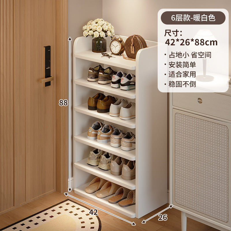 Shoe rack, multi-layer simple small and narrow rental house at the entrance of the home, rental good things 2025 new indoor shoe cabinet
