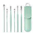 6-piece stainless steel earwax removal kit - double-ended, portable ear picks for kids, ear cleaning tools - in stock