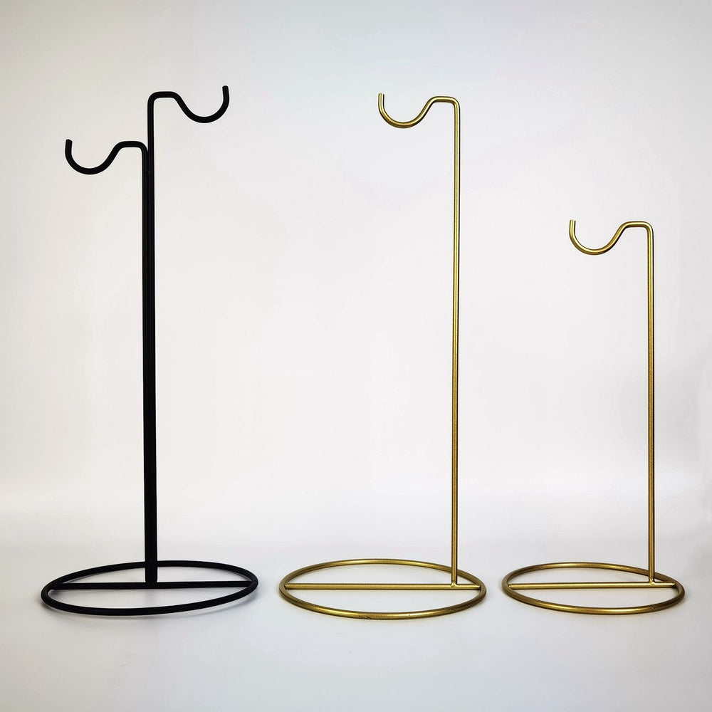 Simple double hook bag rack bag display rack floor-standing men's and women's handbag support bag rack display props jewelry rack