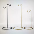 Simple double hook bag rack bag display rack floor-standing men's and women's handbag support bag rack display props jewelry rack