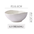 6.5inch bowl-transparent glaze