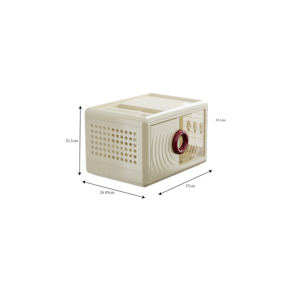 Kitchen desktop multi-functional storage box, stationery and cosmetics storage box, desk sundries storage rack