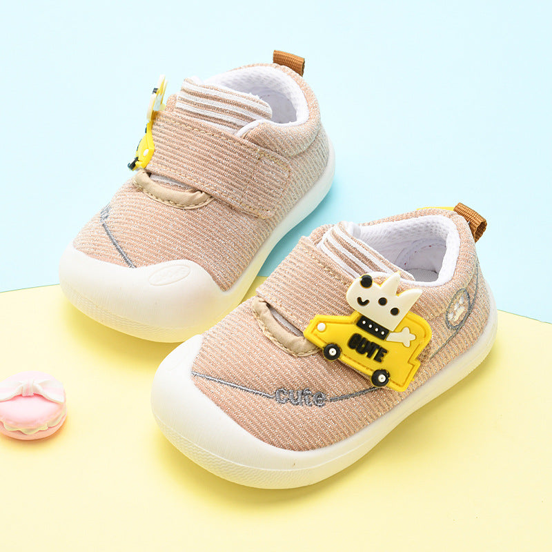 autumn collection: new fall toddler shoes for baby girls (0-1-3 years) - soft cloth spring/autumn first walker shoes for baby boys