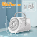new arrival stage bubble machine toy atmosphere electric large capacity cool lighting kids bubble machine wedding