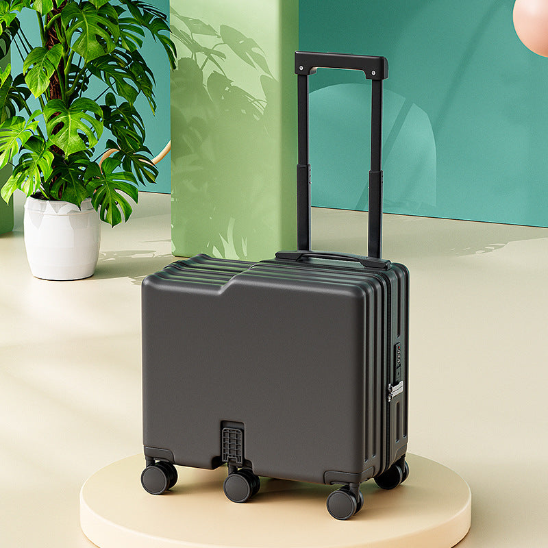 Children's suitcase 2025 new model can sit and ride boys and girls small students 20-inch tie rod travel password box