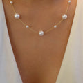 Wholesale faux pearl necklaces - european & american cross-border fashion, vintage jewelry, women's luxury, niche, high-end choker collars