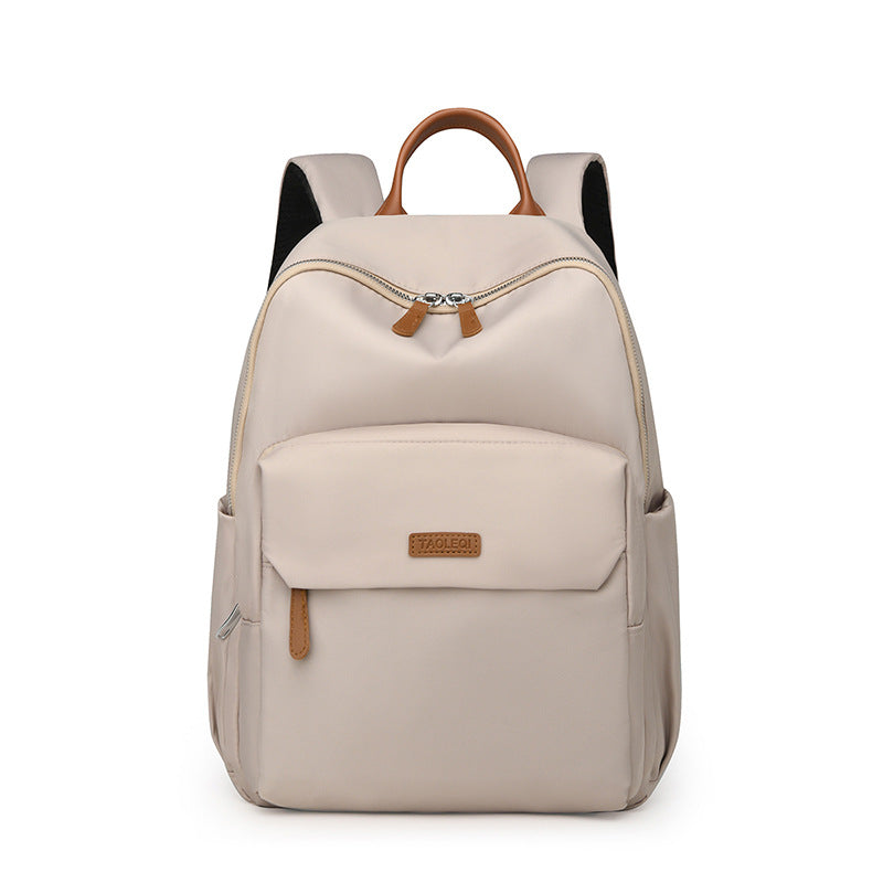 Backpack Men's Simple Large Capacity Travel Backpack Women's Casual Japanese Junior High School Student High School Student School Bag Men