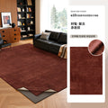 Removable and washable carpet, living room casual style, double layer, machine washable sofa sound insulation pad, retropure color, removable carpet
