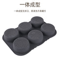 amazon food-grade silicone burger mold 6-cavity french bread mold easy release kitchen baking tool