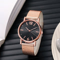 Women's watch - korean style, minimalist fashion, magazine-inspired trend, chic & stylish, quartz movement, student watch, quartz watch with dial