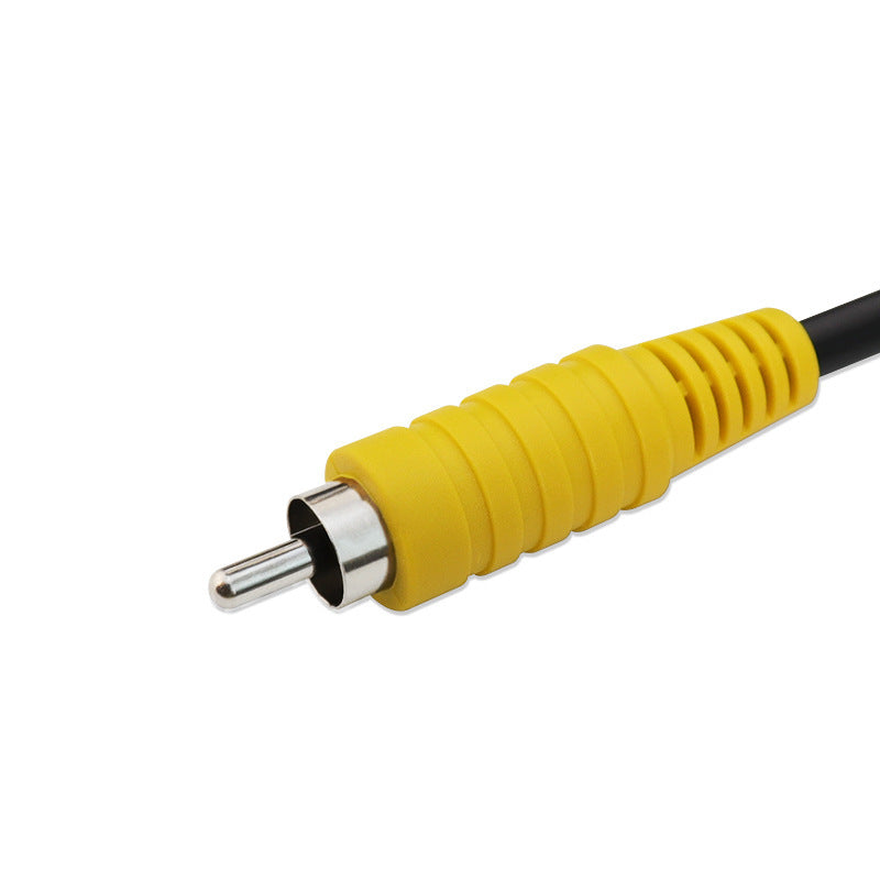 AV male to vowel video extension cable audio box subwoofer RCA lotus head male and female extension cable with shielding