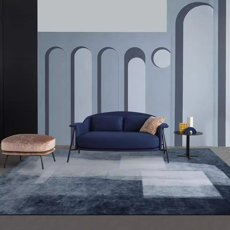 Carpet living room scandinavianins style simple modern bedroom room sofa coffee table floor mat large area full floor for home